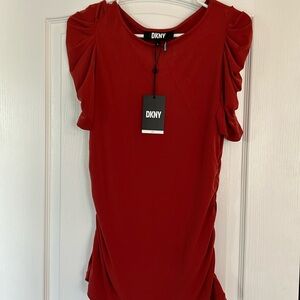 DKNY short sleeve blouse